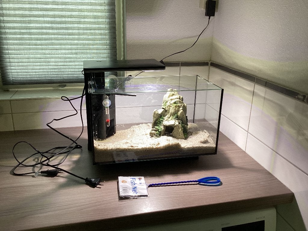 Superfish Qubig 30 led, Ophalen, Overige merken, Zo goed als nieuw, Leeg aquarium