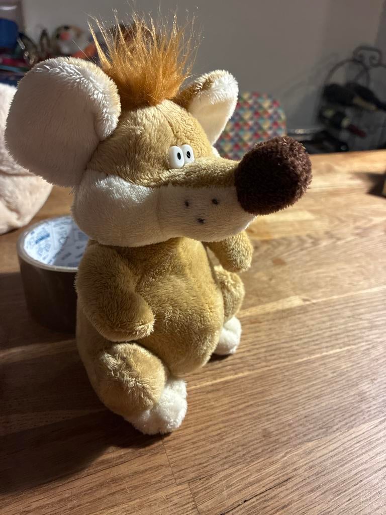 Twee muizen knuffels, Muis, Gebruikt, Ophalen of Verzenden, Middelgroot (20 tot 80 cm)