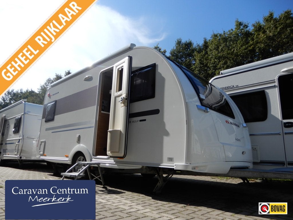 Adria Adora 462 PU +Mover +Vloerverwarming, Rondzit, Bedrijf, Fietsenrek, Tot en met 4