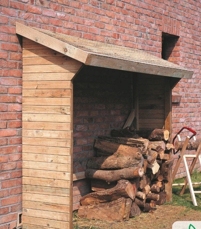 Haardhoutopslag van Memphis Forest Style 221x115x203cm.

Dez, Ophalen, Nieuw, Hout, Overige typen