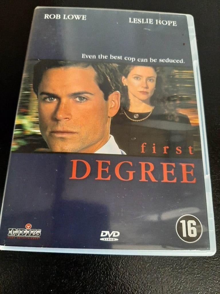 First degree, Rob Lowe, Leslie Hope. Joseph Griffin!, Cd's en Dvd's, Dvd's | Thrillers en Misdaad, Gebruikt, Maffia en Misdaad