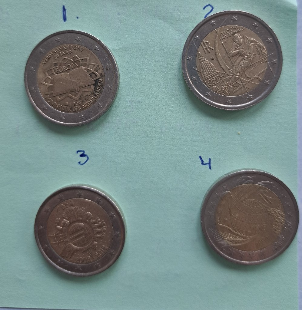 Bijzondere munten, Postzegels en Munten, Ophalen of Verzenden, Overige landen, 2 euro, Losse munt