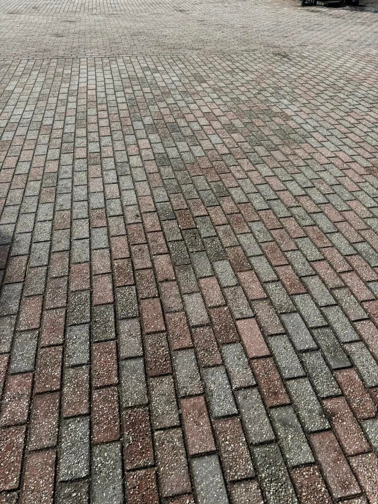 Beton klinkers 8 cm dik, Tuin en Terras, Tegels en Klinkers, Ophalen, Zo goed als nieuw, Beton, Klinkers