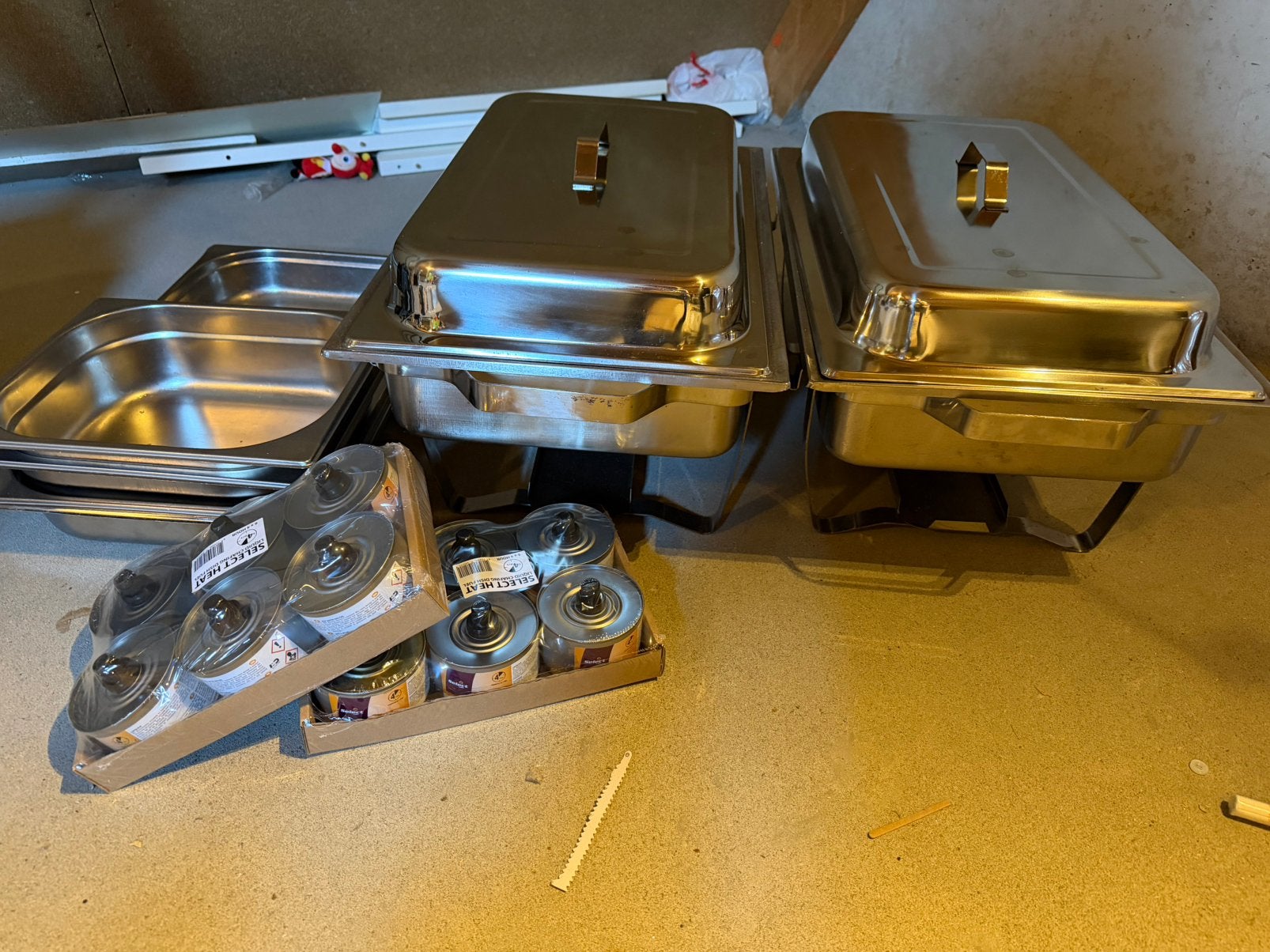 Chafing Dish 2 bakken, Ophalen of Verzenden