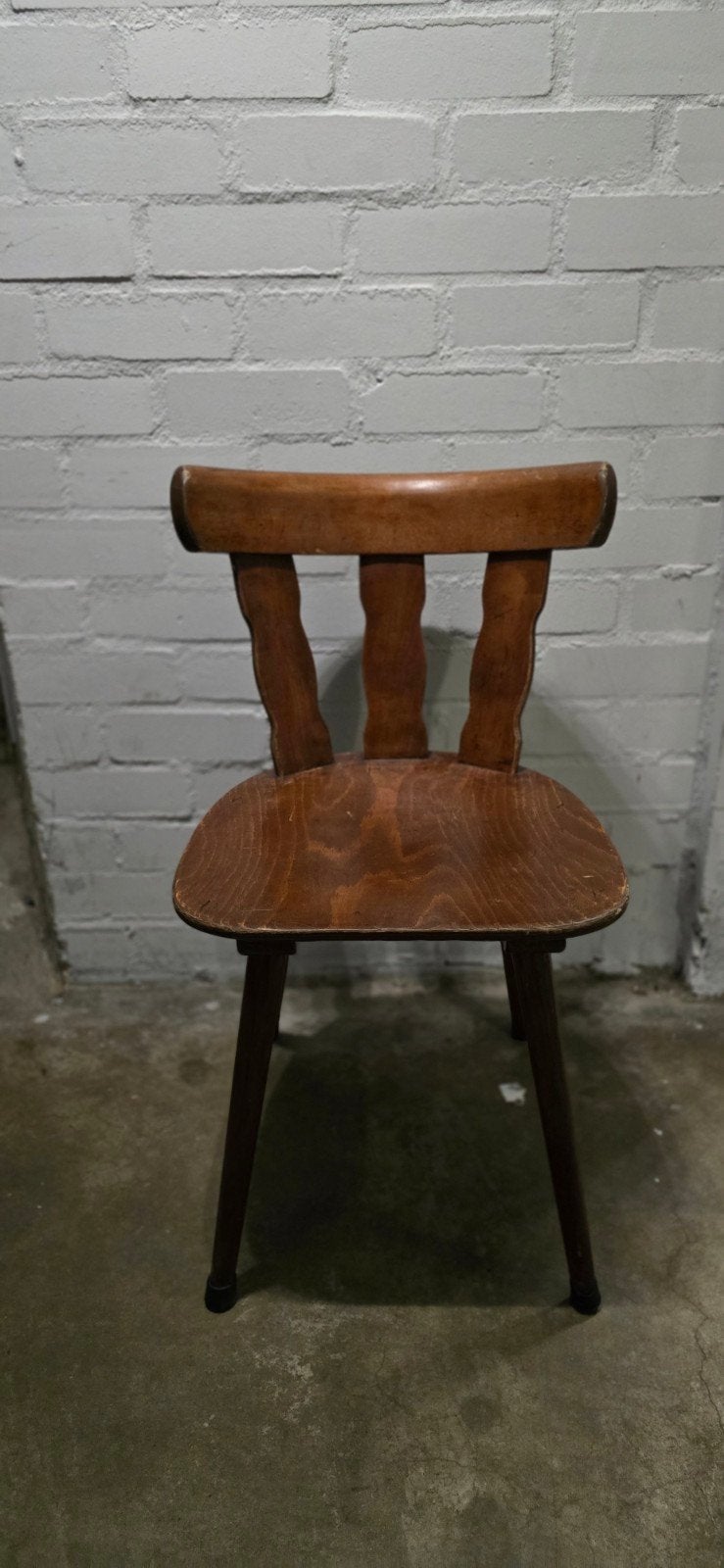 Set van 4 stevige, oude caféstoelen - ideaal voor mancave, Ophalen