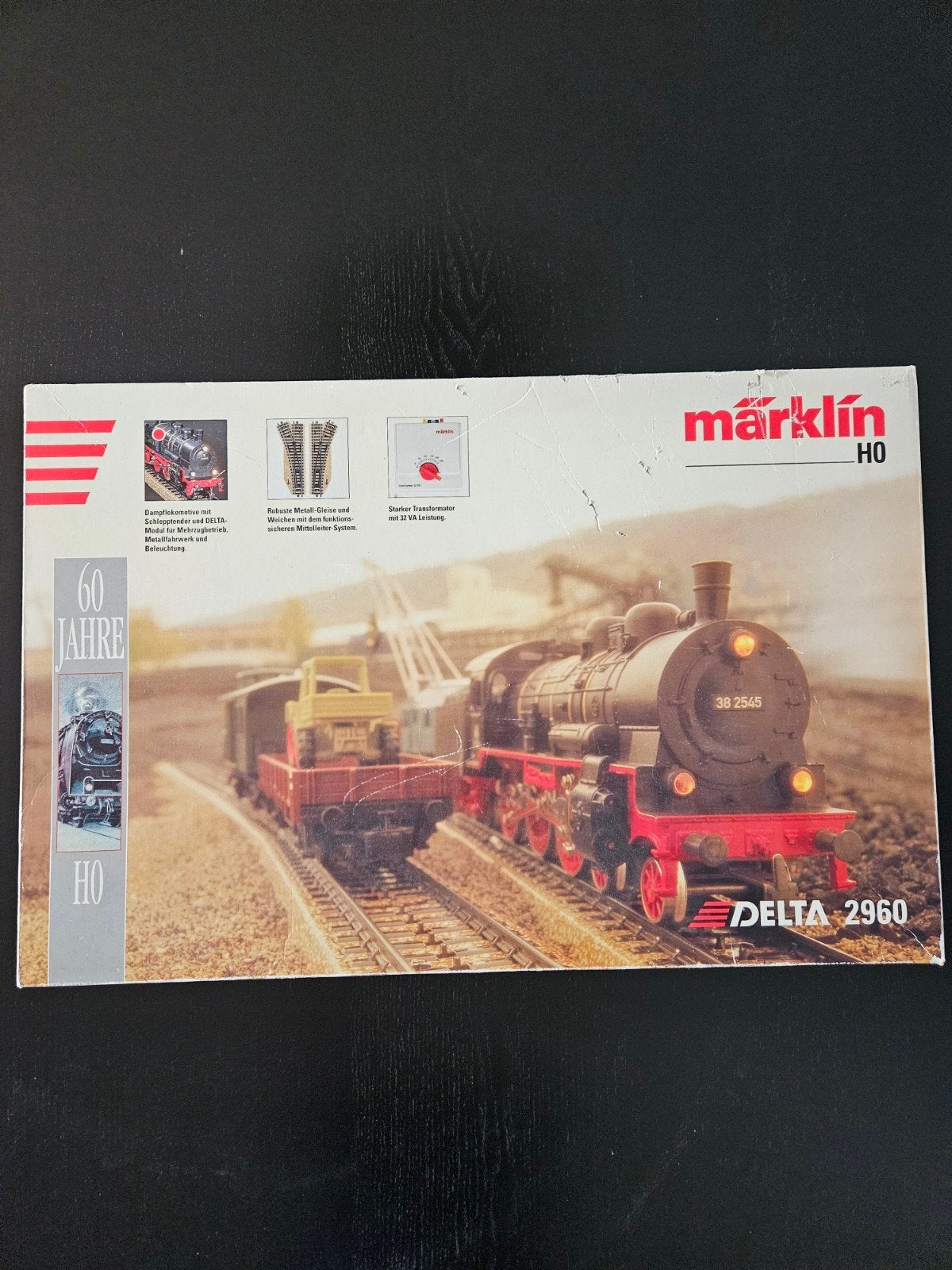 Märklin 2960 H0 Delta startset, Hobby en Vrije tijd, Wisselstroom, Ophalen of Verzenden, Märklin, Gebruikt