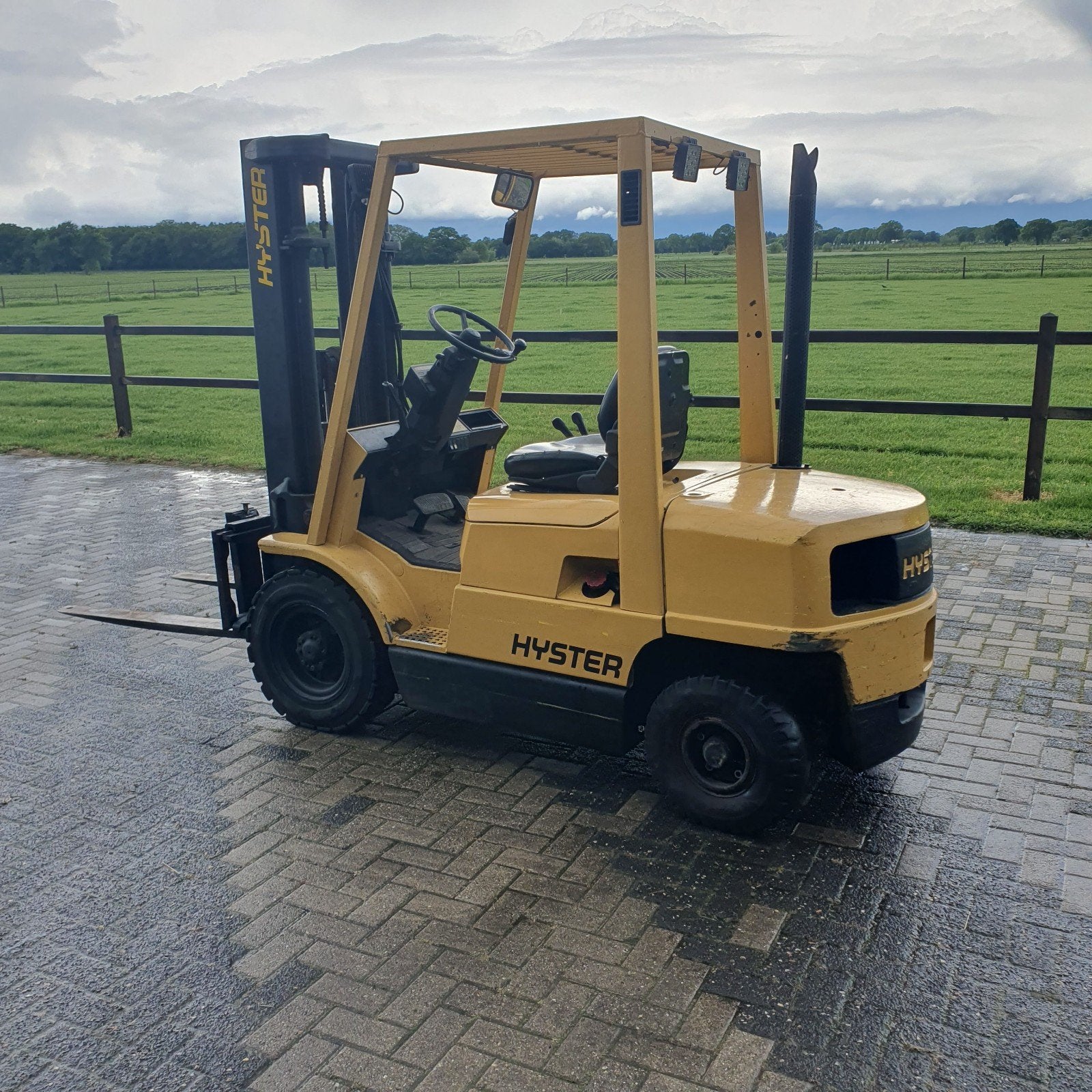 Te koop Hyster heftruck, Ophalen