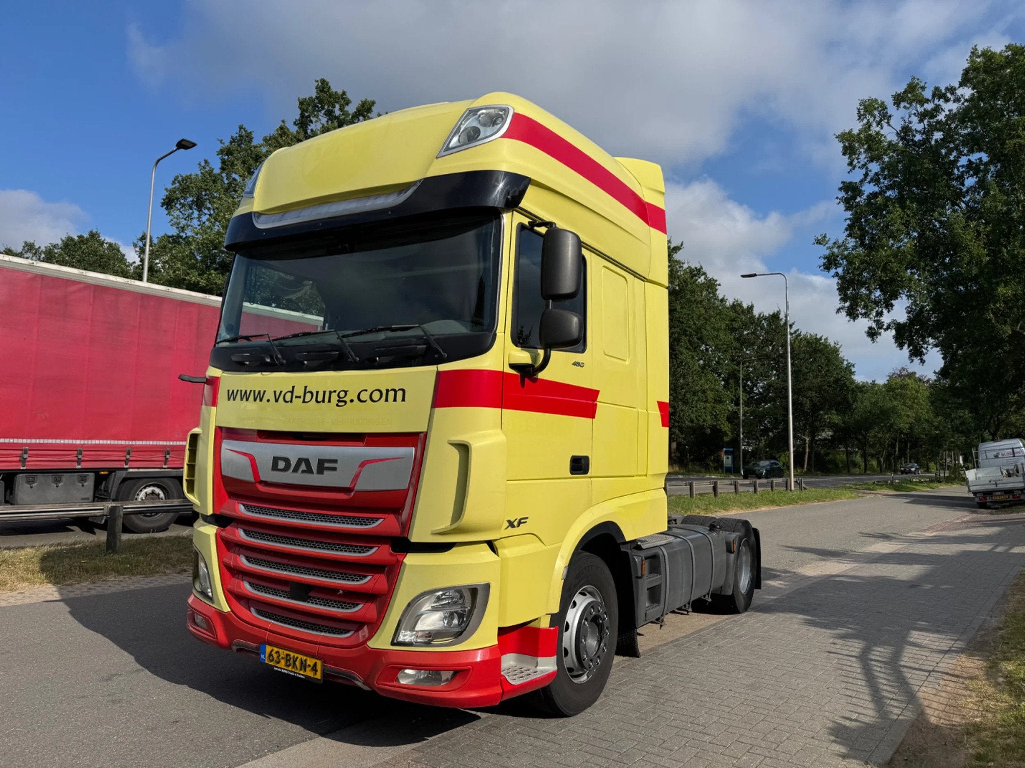 DAF XF 480 Superspace Standairco (bj 2018), Automaat, Achterwielaandrijving, Elektrische ramen, Euro 6