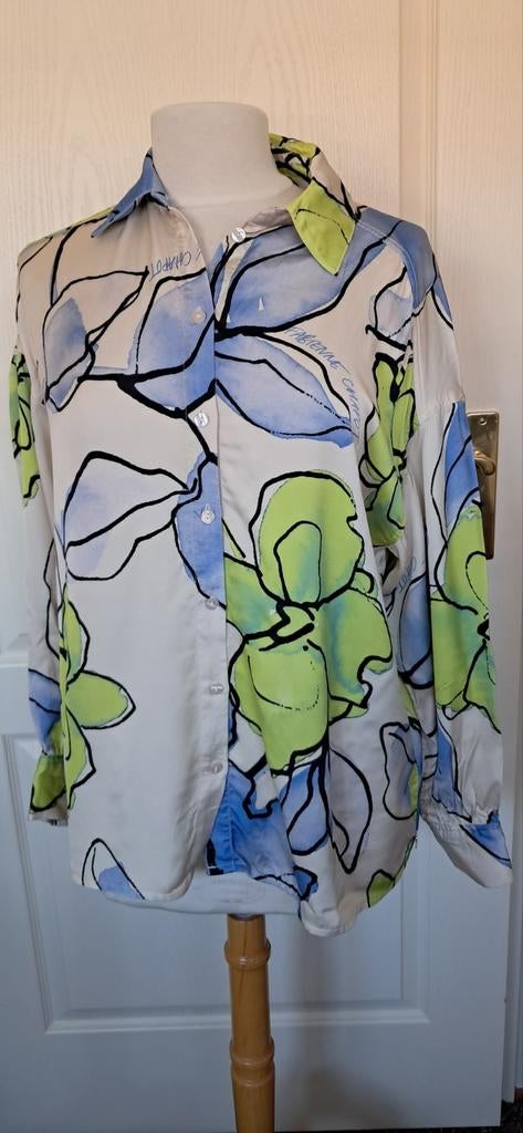 Fabienne Chapot blouse - prachtige kleuren - maat 34/36, Overige kleuren, Onbekend, Ophalen of Verzenden, Zo goed als nieuw