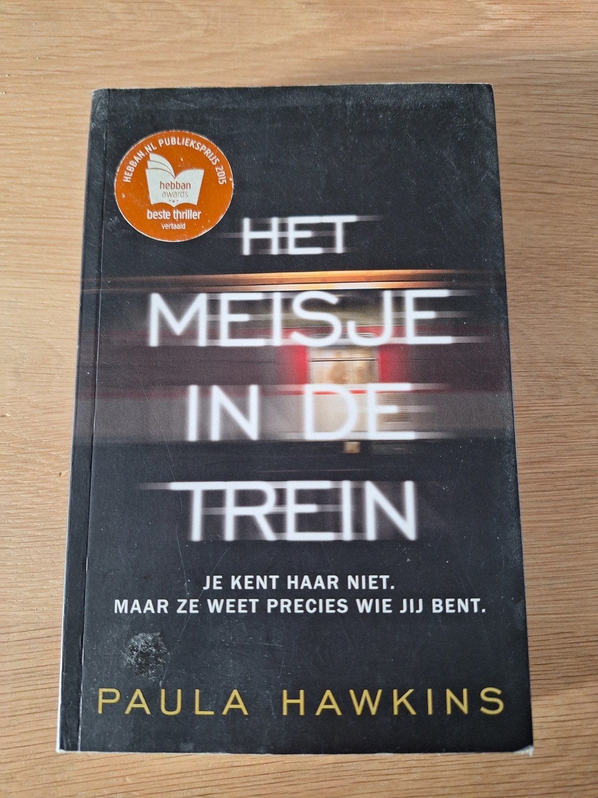 Paula Hawkins - Het meisje in de trein, Boeken, Ophalen of Verzenden, Zo goed als nieuw, Paula Hawkins