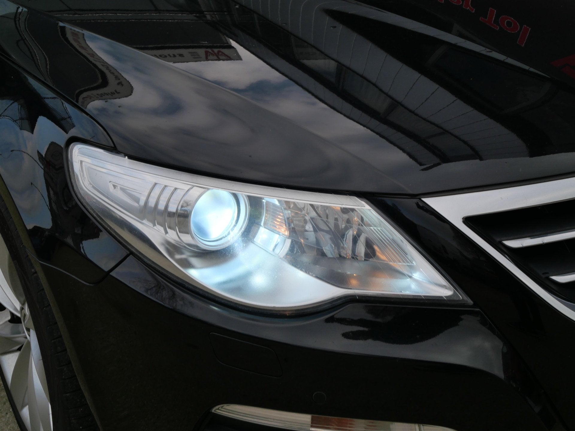 Volkswagen Passat CC 1.8 TSI | NAVIGATIE | XENON | 18 INCH |, Dealer onderhouden, Stof, Zwart, 4 cilinders