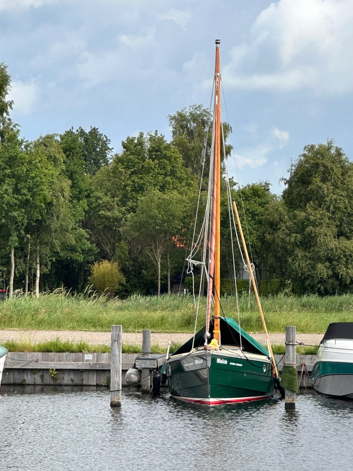 Conish Shrimper 19, Watersport en Boten, Platbodems, Ophalen, Gebruikt, Binnenboordmotor, Antifouling