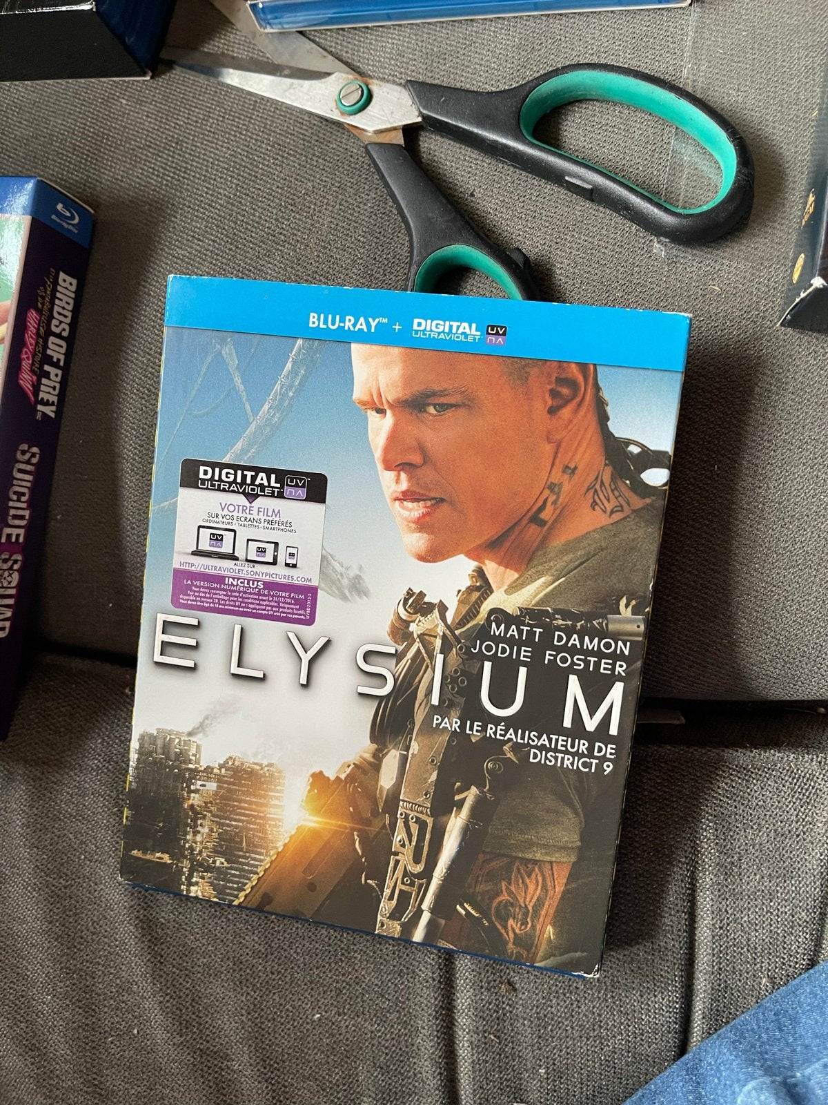 Elysium Blu-ray + Digital UV - Matt Damon Jodie Foster, Engels, Vanaf 16 jaar, Nederlands, Film