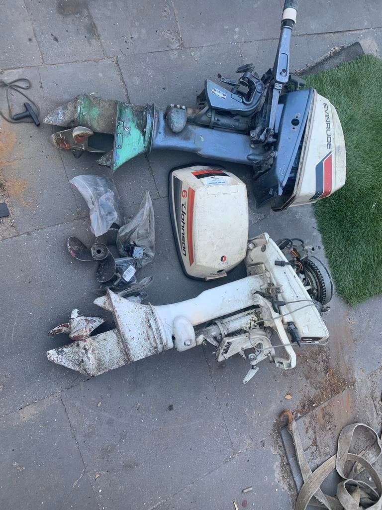 2 buitenboord motoren, Watersport en Boten, Ophalen, Gebruikt