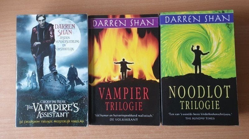 Darren Shan - Darren Shan, Demonata, Ned/Eng p.s te koop, Verzenden, Gelezen, Darren Shan