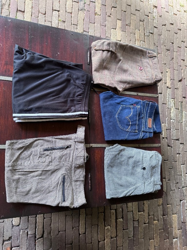 Dames Kleding, Kleding | Dames, Broeken en Pantalons, Overige kleuren, Verzenden, Zo goed als nieuw, Maat 36 (S)