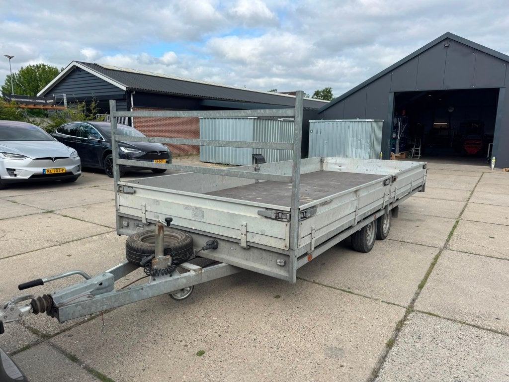 Hulco Medax-2 Plateauwagen 505 x 208 cm | 3.000 kg, 100 liter of meer, Ophalen, Gebruikt, Transportkar