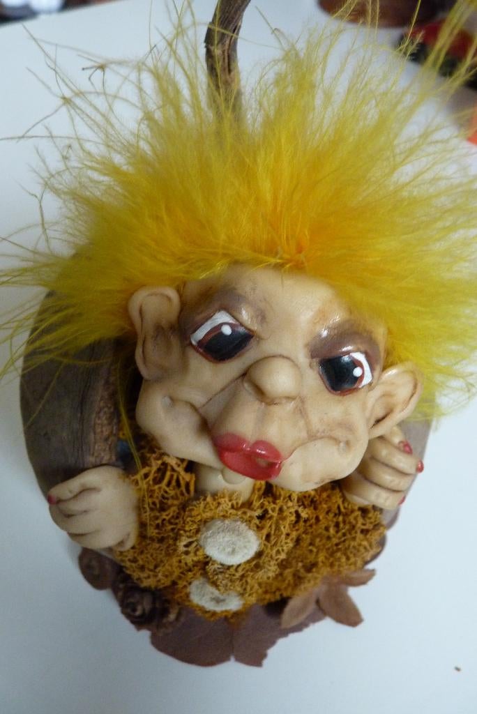 Grappig brooddeeg figuurtje, in 'een dop'., Ophalen of Verzenden, Zo goed als nieuw