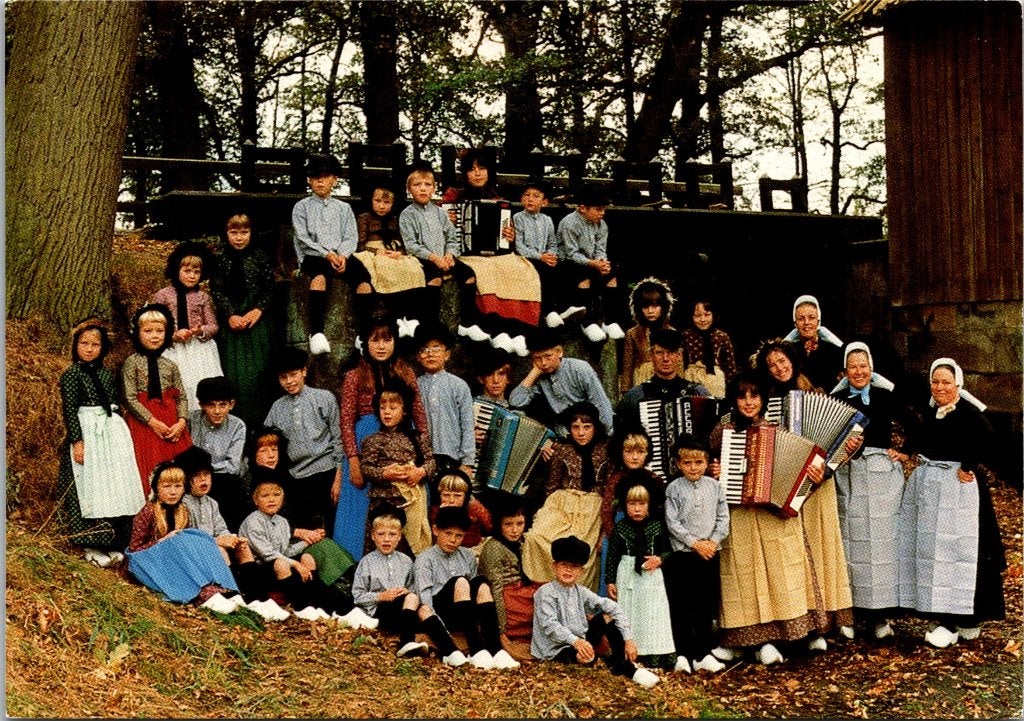 Delden - 3 ansichtkaarten dansgroep De Rappe Klömpkes, Verzenden, 1960 tot 1980, Ongelopen, Overijssel