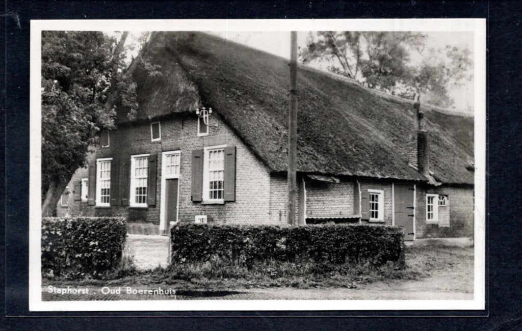 STAPHORST - Oud Boerenhuis., Verzenden, 1960 tot 1980, Ongelopen, Overijssel