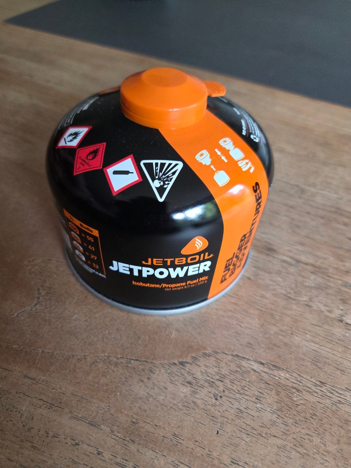 Jetboil Jetpower Isobutaan/Propaan Brandstof Mix 230g, Ophalen of Verzenden, Nieuw