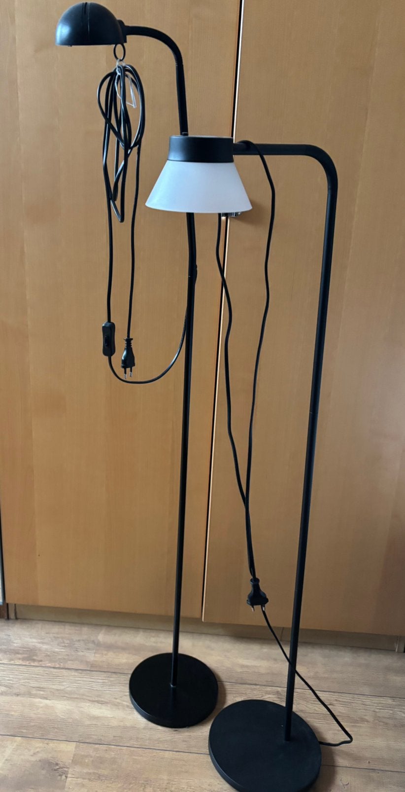 2 staande vloerlampen, Ophalen, Zo goed als nieuw, 150 tot 200 cm