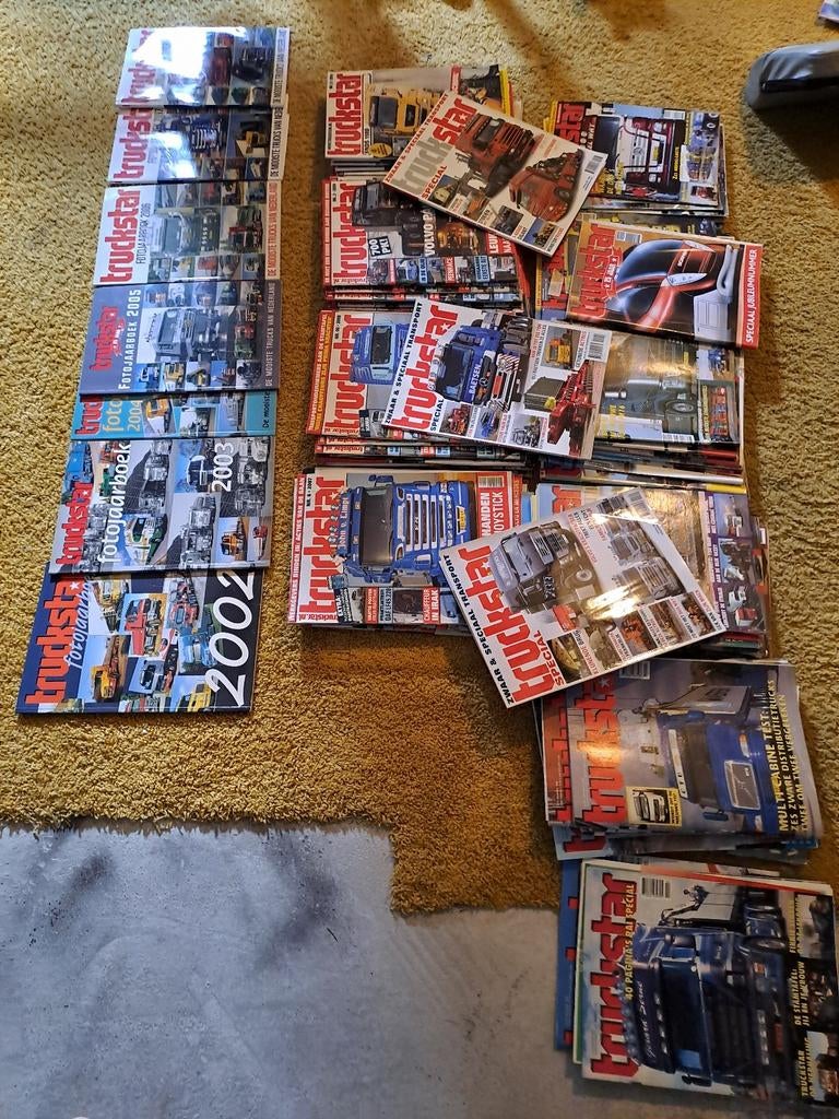 Truckstar boeken 2001-2014, Boeken, Tijdschriften en Kranten, Ophalen, Gelezen, Overige typen