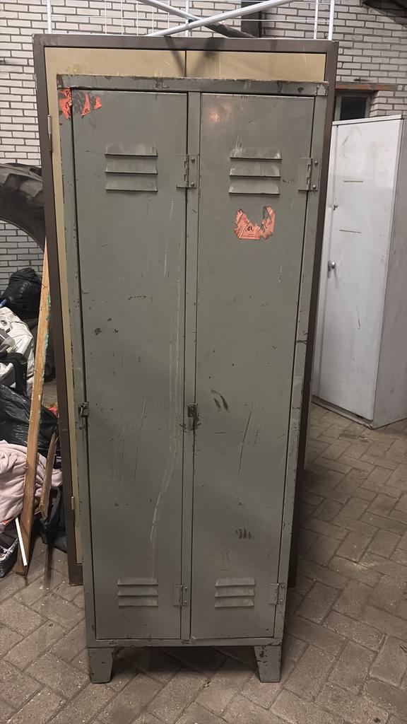 Vintage locker brocante industrieel, Huis en Inrichting, Ophalen, Zo goed als nieuw