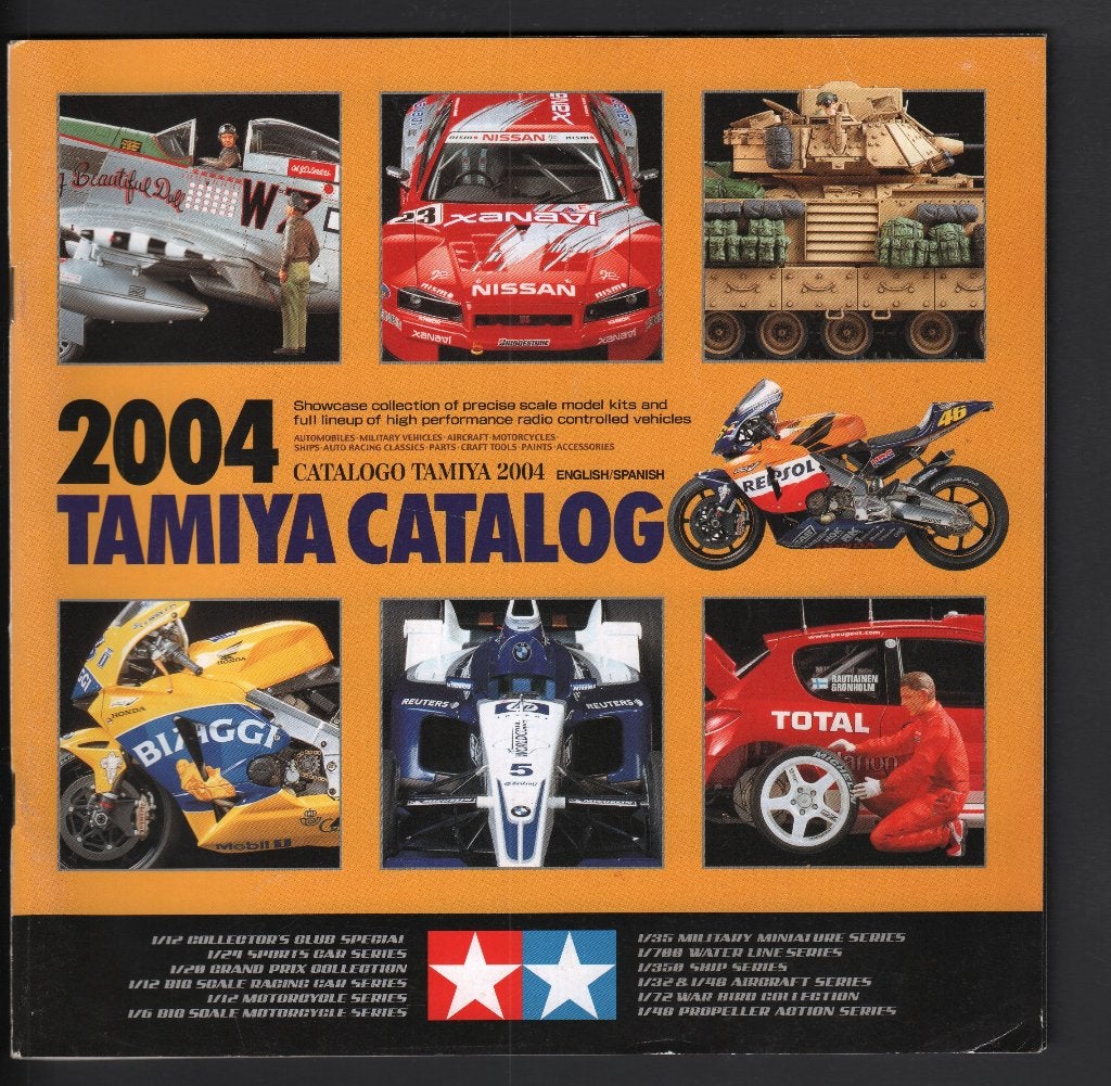 Tamiya catalogue 2004, Ophalen of Verzenden, Groter dan 1:32, Auto, Overige merken