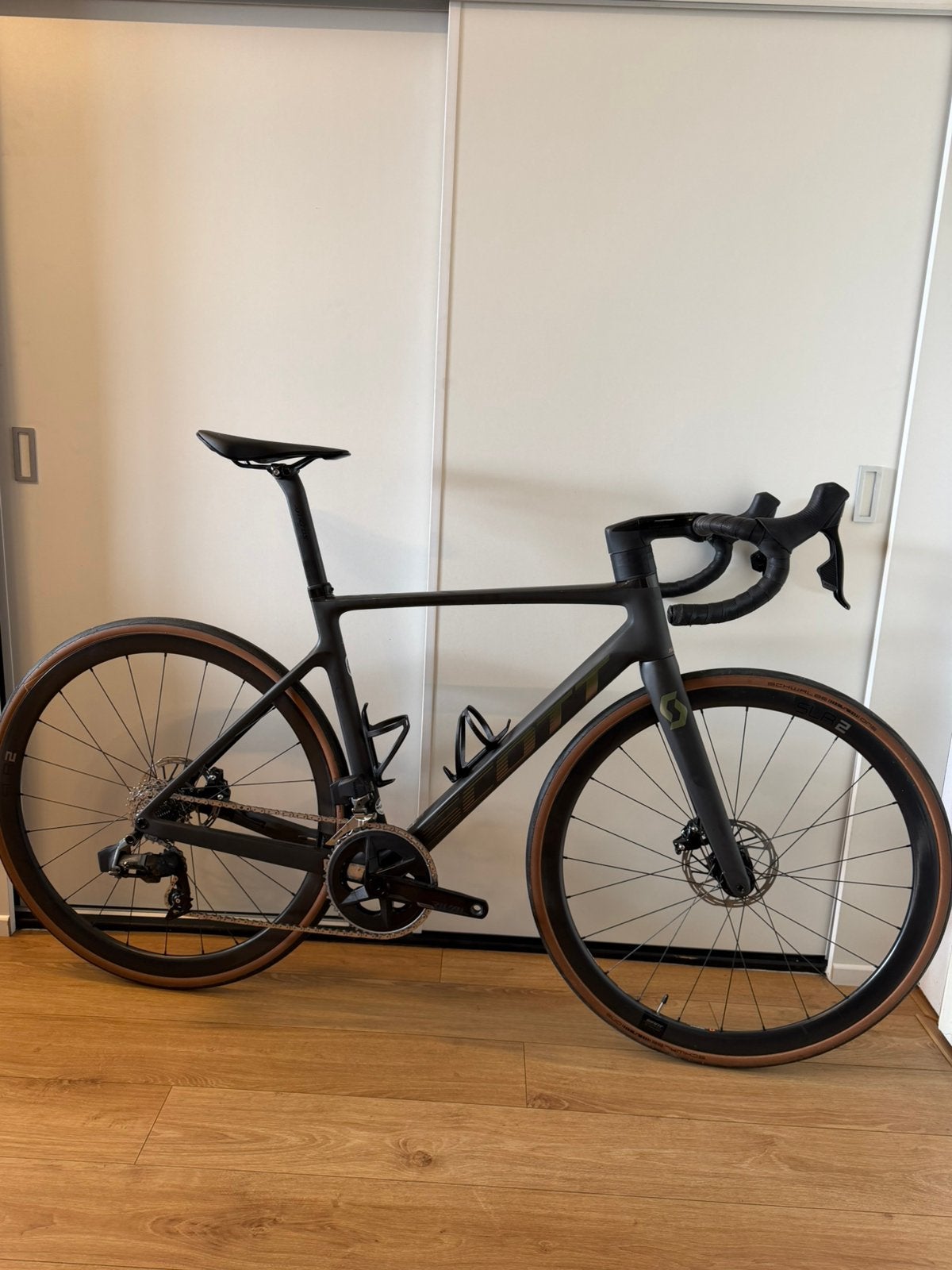 Scott addict rc 30 carbon racefiets, Carbon, Zo goed als nieuw, Meer dan 20 versnellingen, 53 tot 57 cm