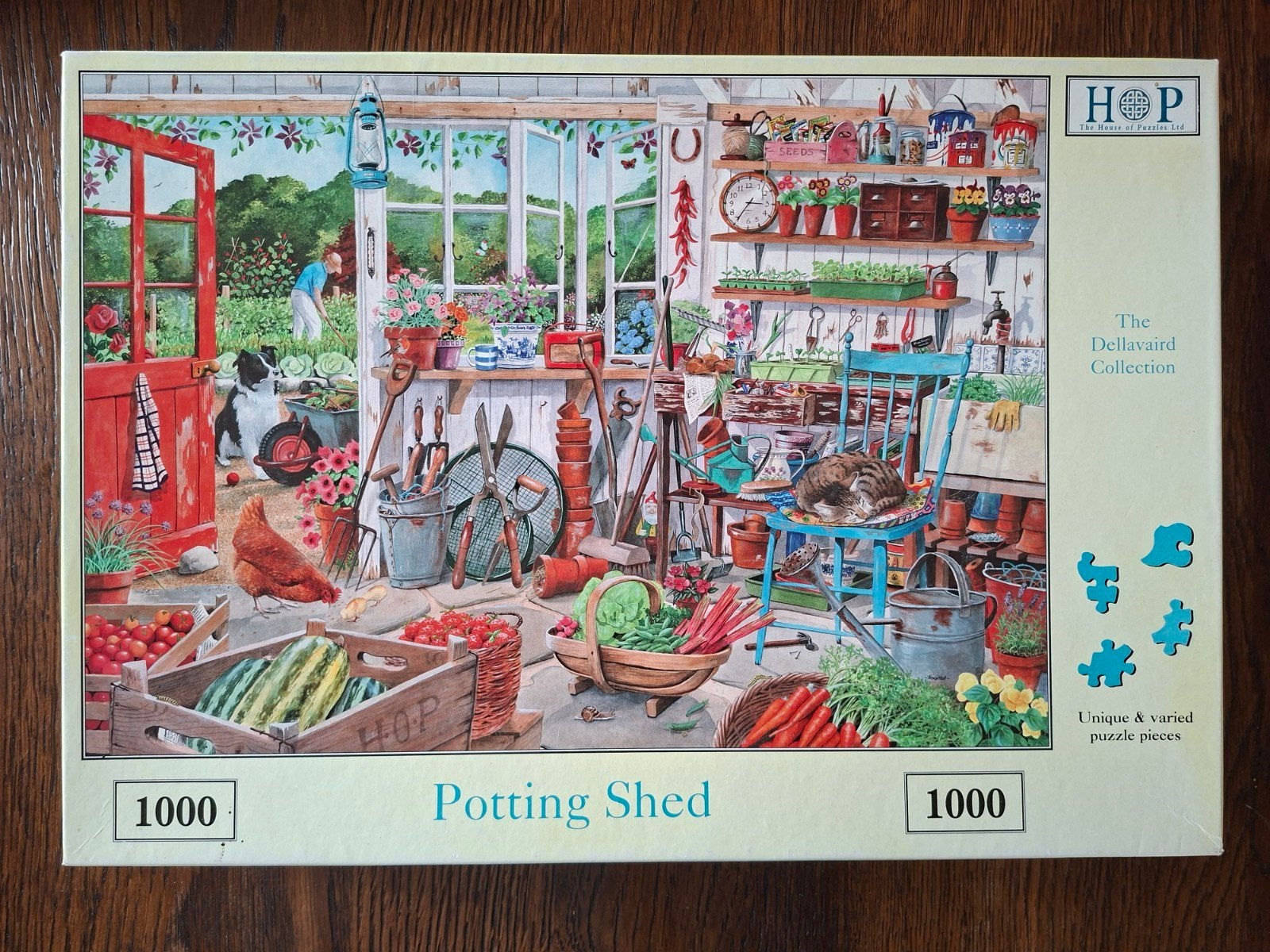 🫟 Aanbieding 5 HOP Puzzels - 1000 🧩🧩, Hobby en Vrije tijd, Ophalen of Verzenden, 500 t/m 1500 stukjes, Zo goed als nieuw