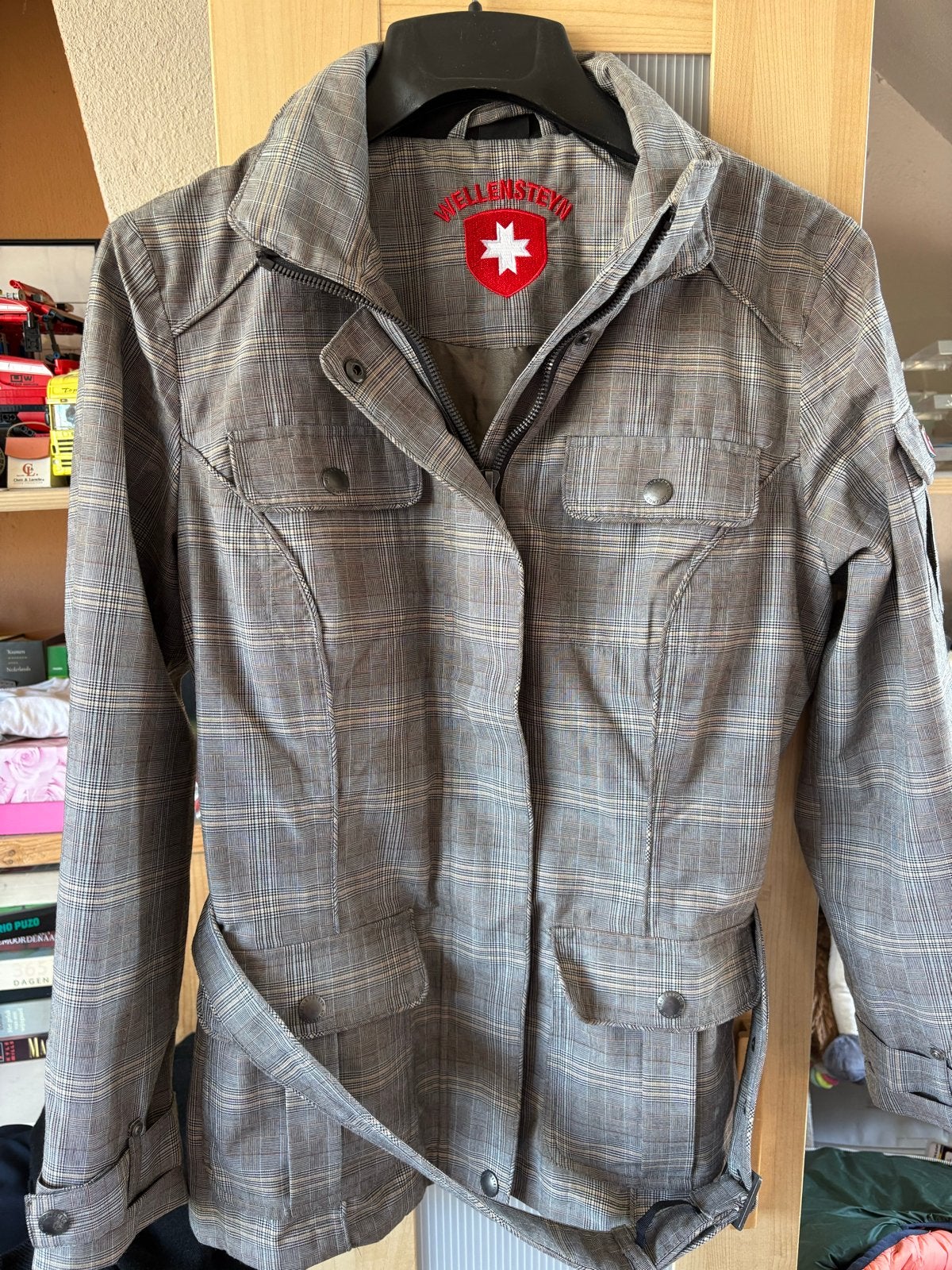 Wellensteyn zomerjas mt L zgan, Kleding | Dames, Ophalen of Verzenden, Zo goed als nieuw, Maat 42/44 (L), Grijs