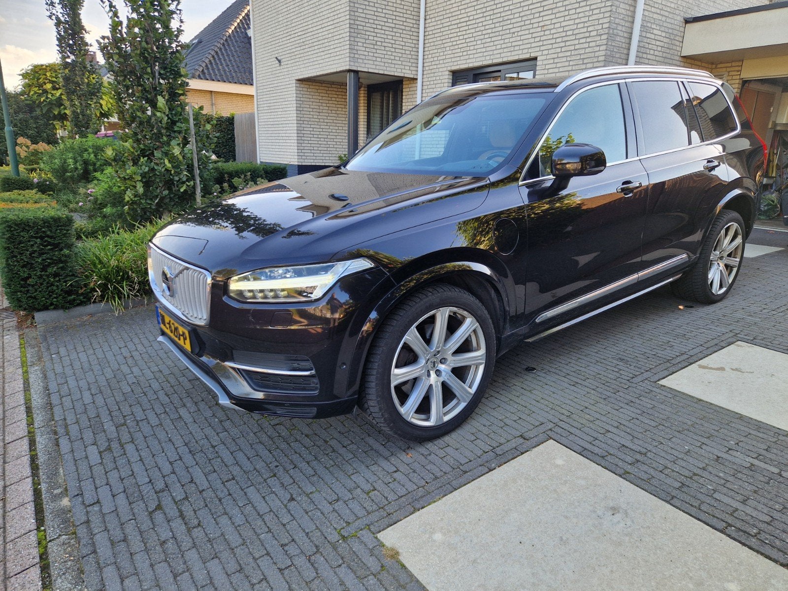 Volvo XC90 2.0 T8 Twin Engine AWD Pi-hy AUT 2015 Zwart, Auto's, 1969 cc, 320 pk, 7 stoelen, Zwart