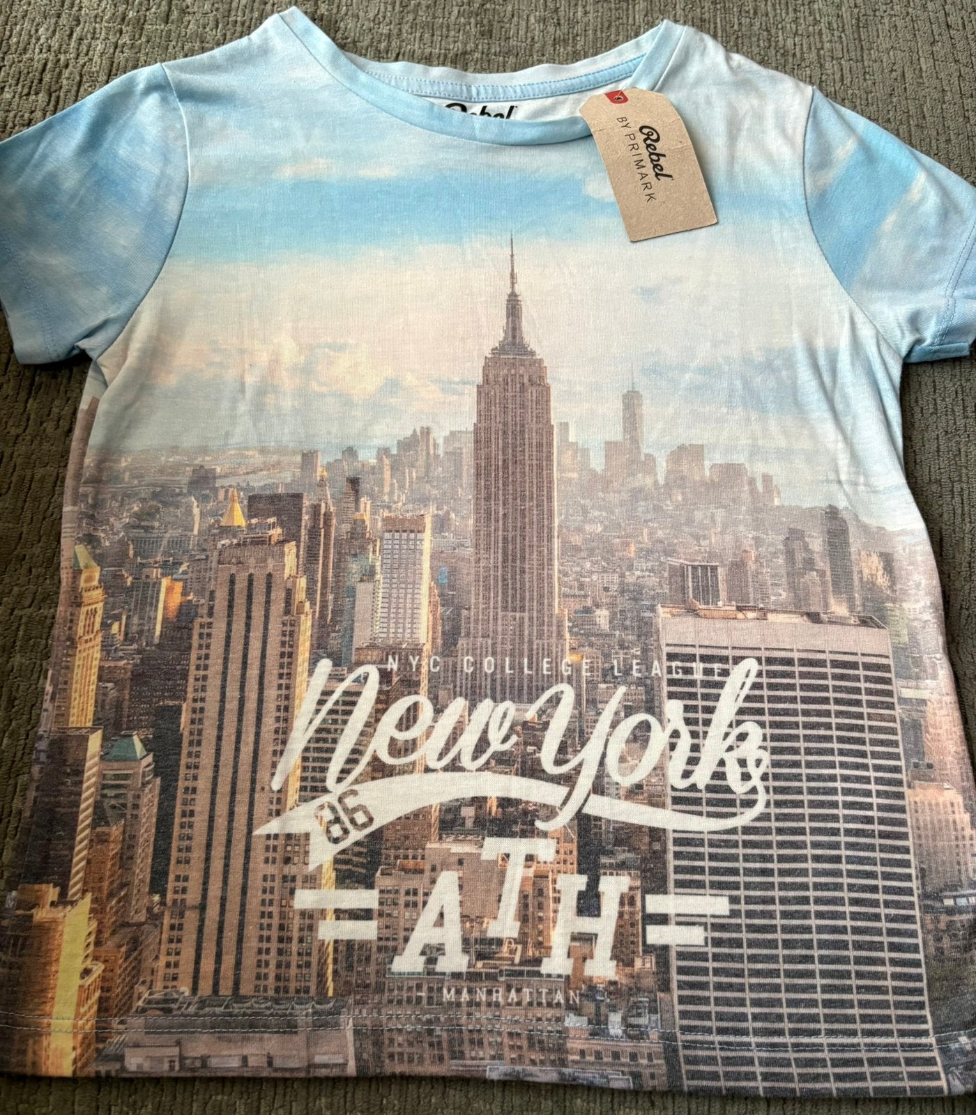 Nieuw - shirtje New York, jongen, maat 122, Kinderen en Baby's, Kinderkleding | Maat 122, Ophalen of Verzenden, Nieuw, Jongen