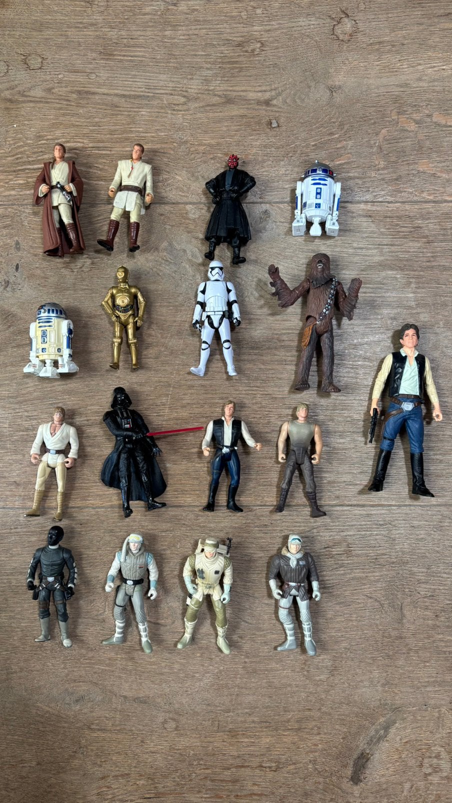 Star Wars poppetjes, figuurtjes, Ophalen of Verzenden, Gebruikt, Actiefiguurtje