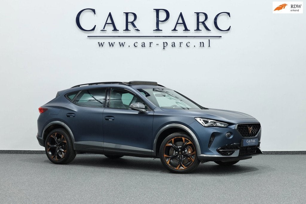 CUPRA Formentor 2.0 TSI 4DRIVE 310+PK MATT/LED/VIRTUAL/SFEER, Auto's, Cupra, Automaat, Gebruikt, 750 kg, 4 cilinders