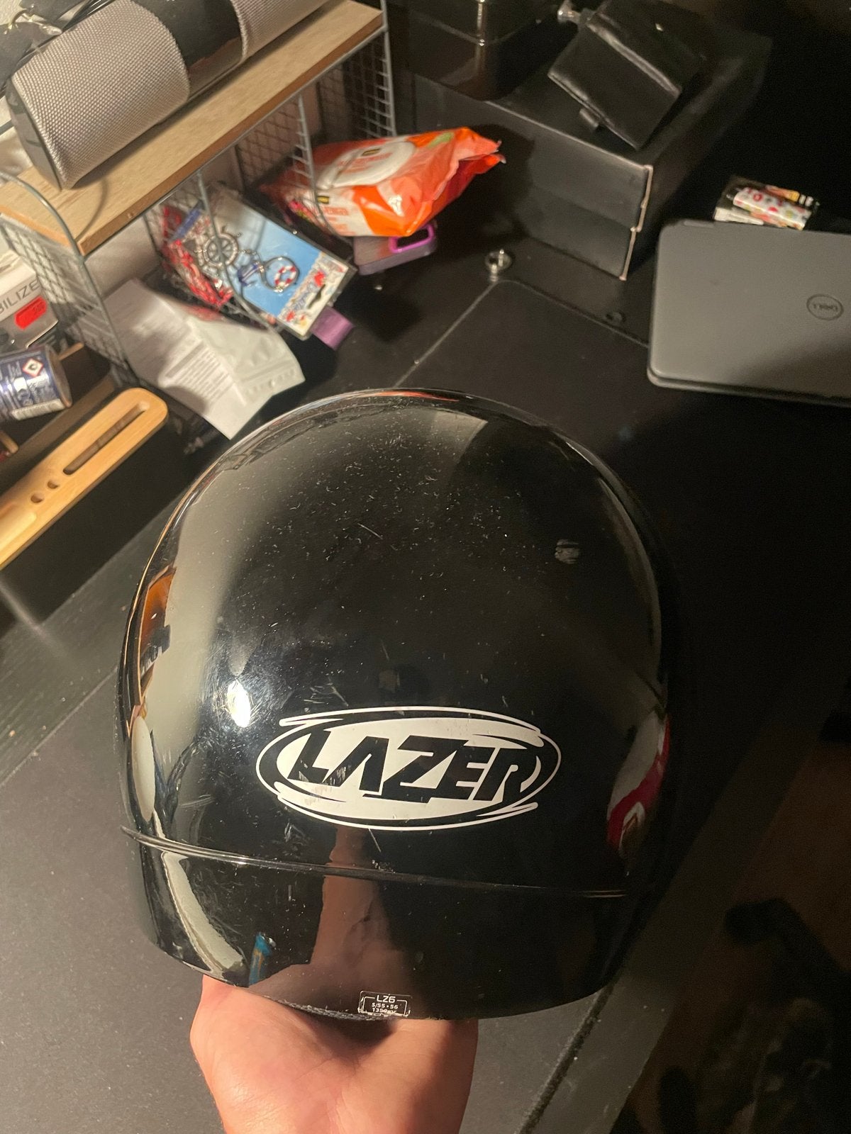 Lazer Integraalhelm - Zwart, Maat L, Lazer, Heren, Ophalen of Verzenden, Integraalhelm