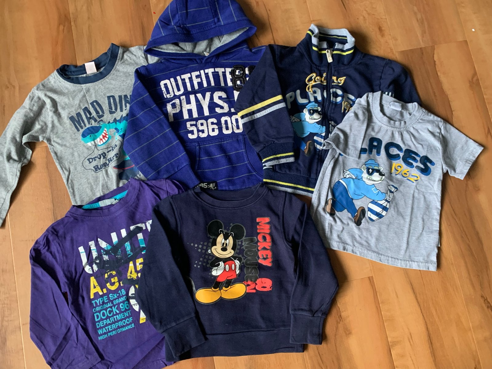 Jongenskleding pakket maat 92 - Diverse shirts en truien, Kinderen en Baby's, Ophalen of Verzenden, Zo goed als nieuw, Jongen