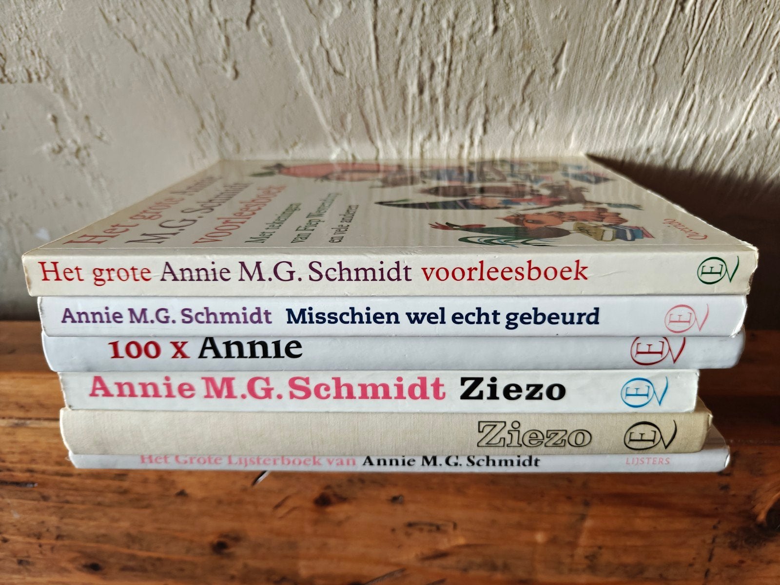 6 Grote voorleesboeken van Annie M.G Schmidt., Boeken, Ophalen of Verzenden, Gelezen, Fictie algemeen, Voorleesboek
