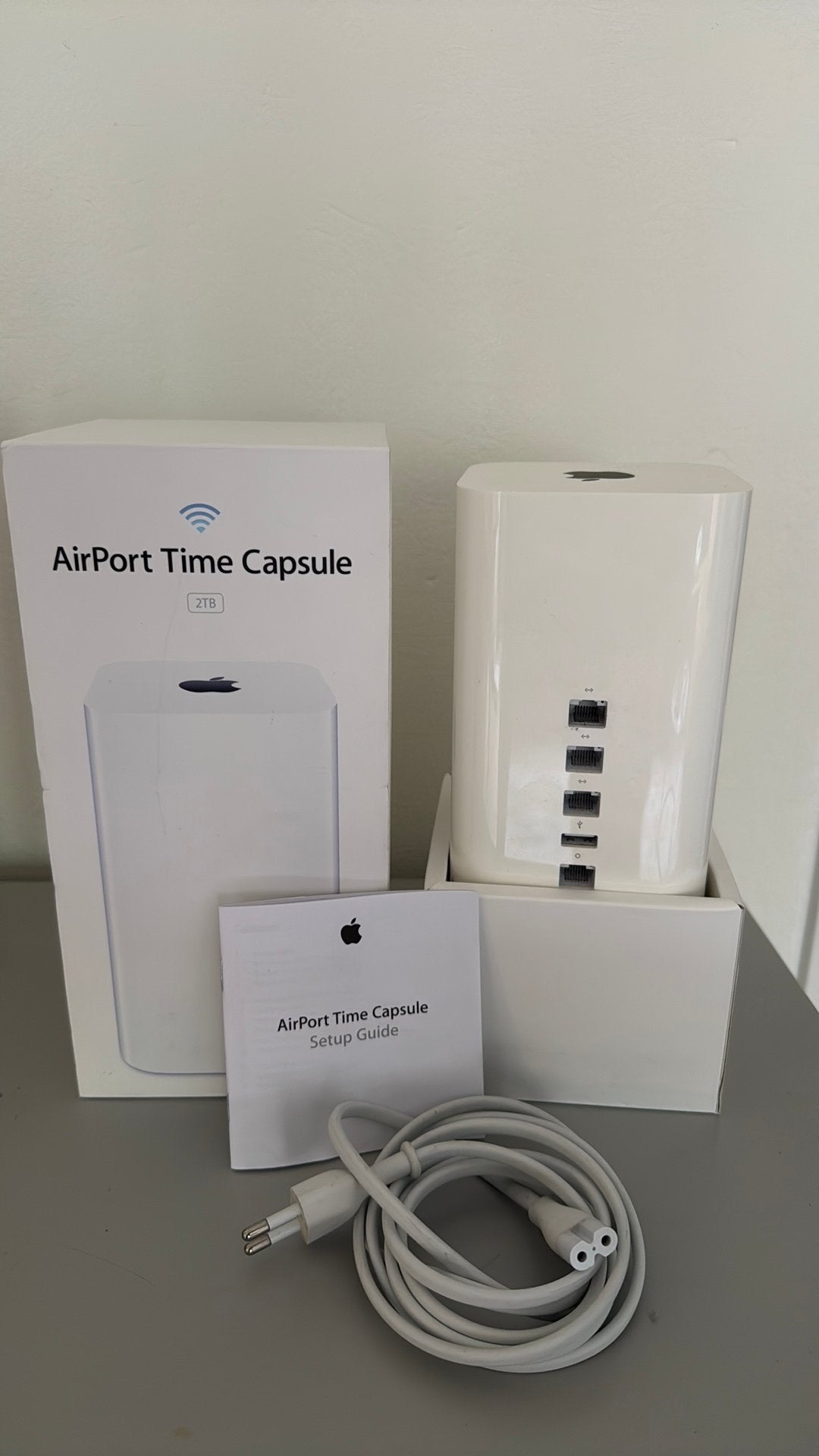 Apple AirPort Time Capsule 2TB, Ophalen of Verzenden, Zo goed als nieuw, Router