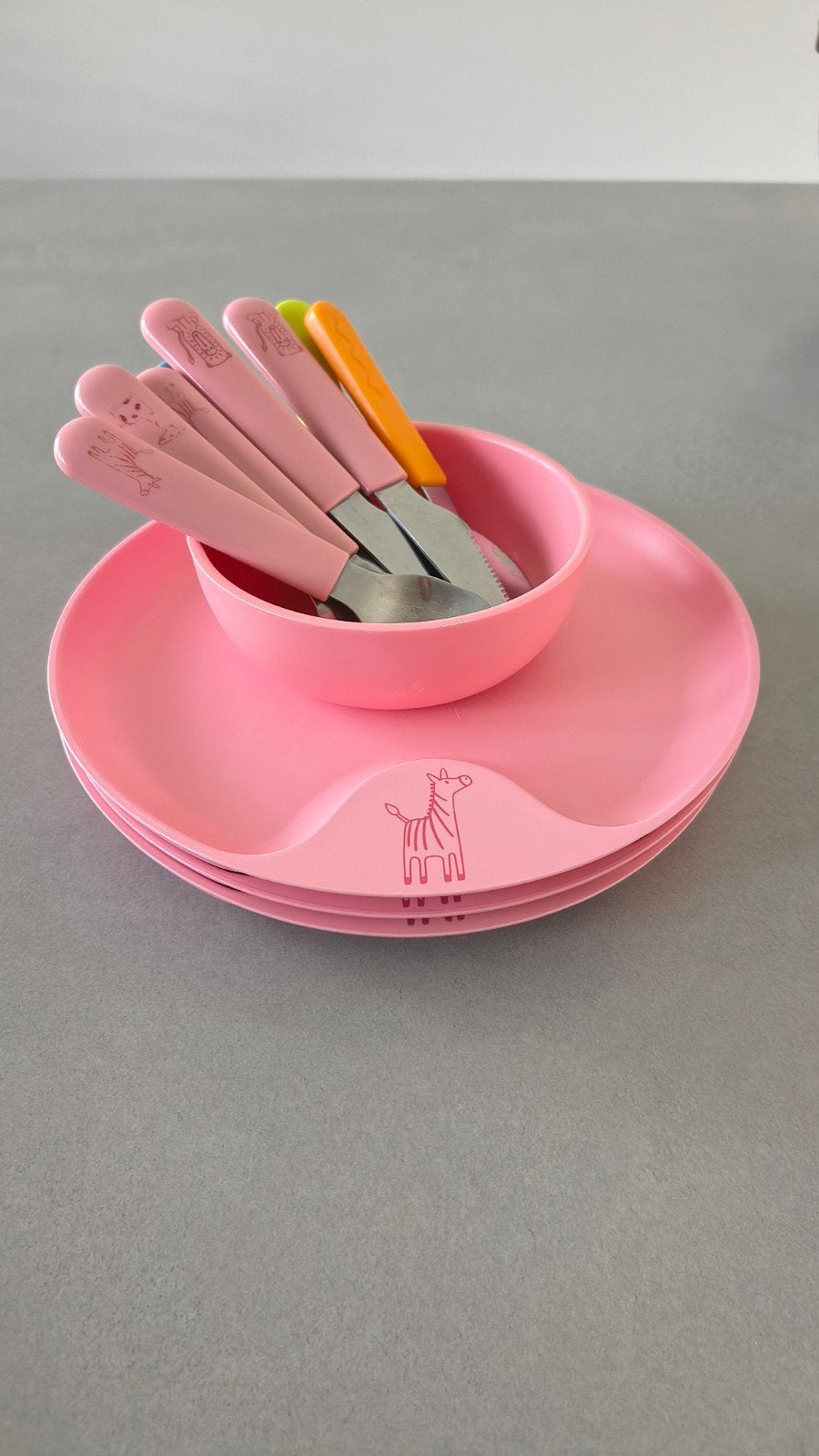 Mepal en Ikea kinder eetset, Kinderen en Baby's, Ophalen of Verzenden, Gebruikt
