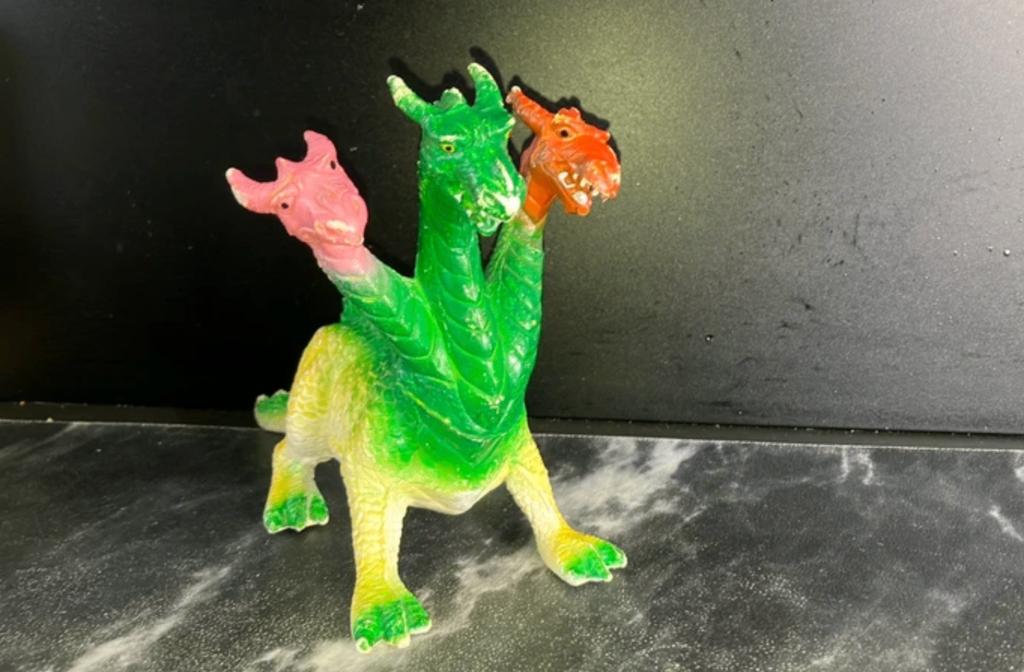 Chinasaurus Dino Dragon Warriors' uit 1984., Ophalen of Verzenden