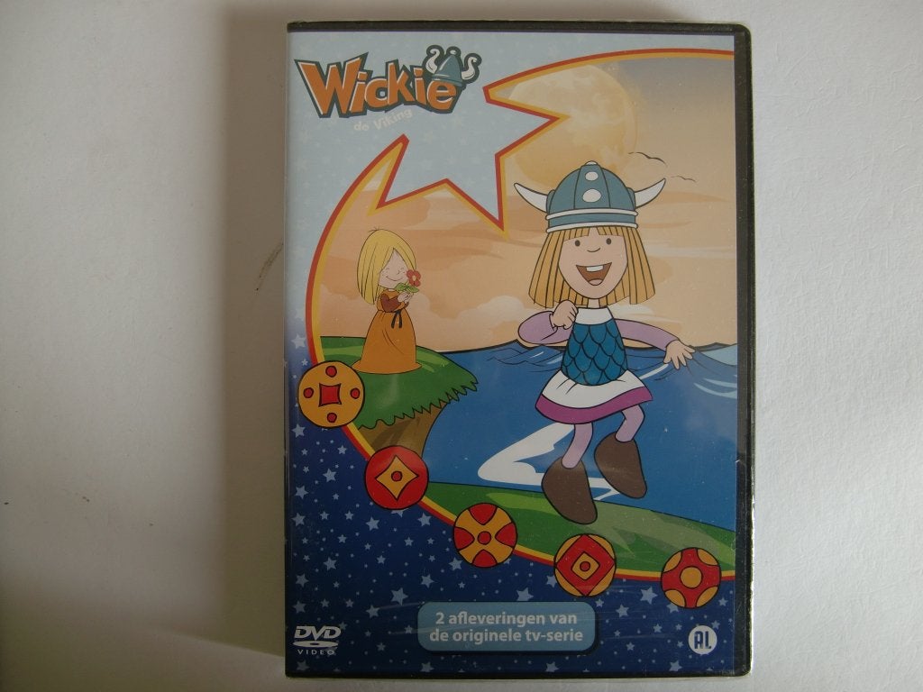 22V: Wickie de Viking, 2 afleveringen (in plastic), Alle leeftijden, Ophalen of Verzenden, Nieuw in verpakking, Europees