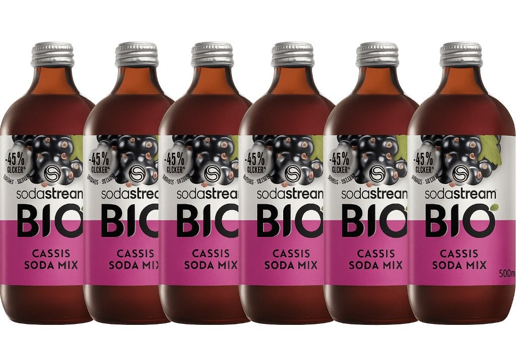SodaStream BIO Siroop Cassis Pink Grapefruit Citroen partij, Ophalen of Verzenden