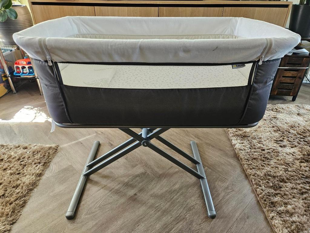 Hauck face to me co-sleeper incl. nieuw matras, Ophalen, Zo goed als nieuw, Wieg