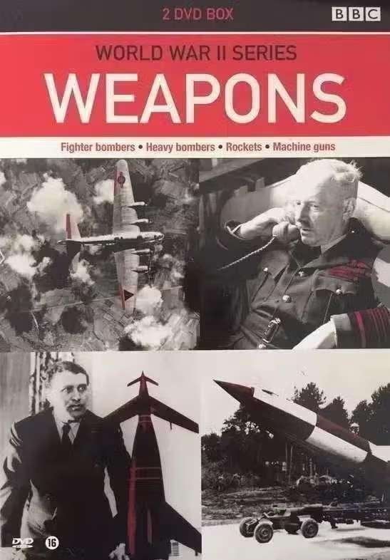 2 DVD Box World War II Series : Weapons , Tweede W. Oorlog, Engels, Oorlog of Misdaad, Nederlands, Ophalen of Verzenden