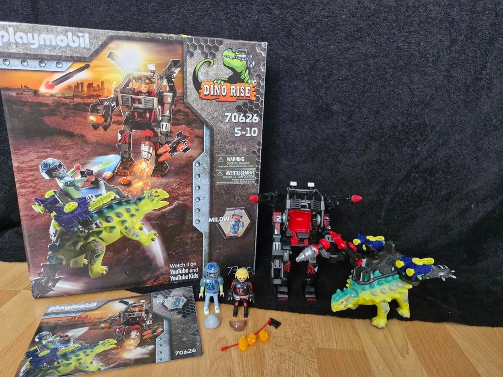 Playmobil Dino Rise - Ankylosaurus, Ophalen, Zo goed als nieuw