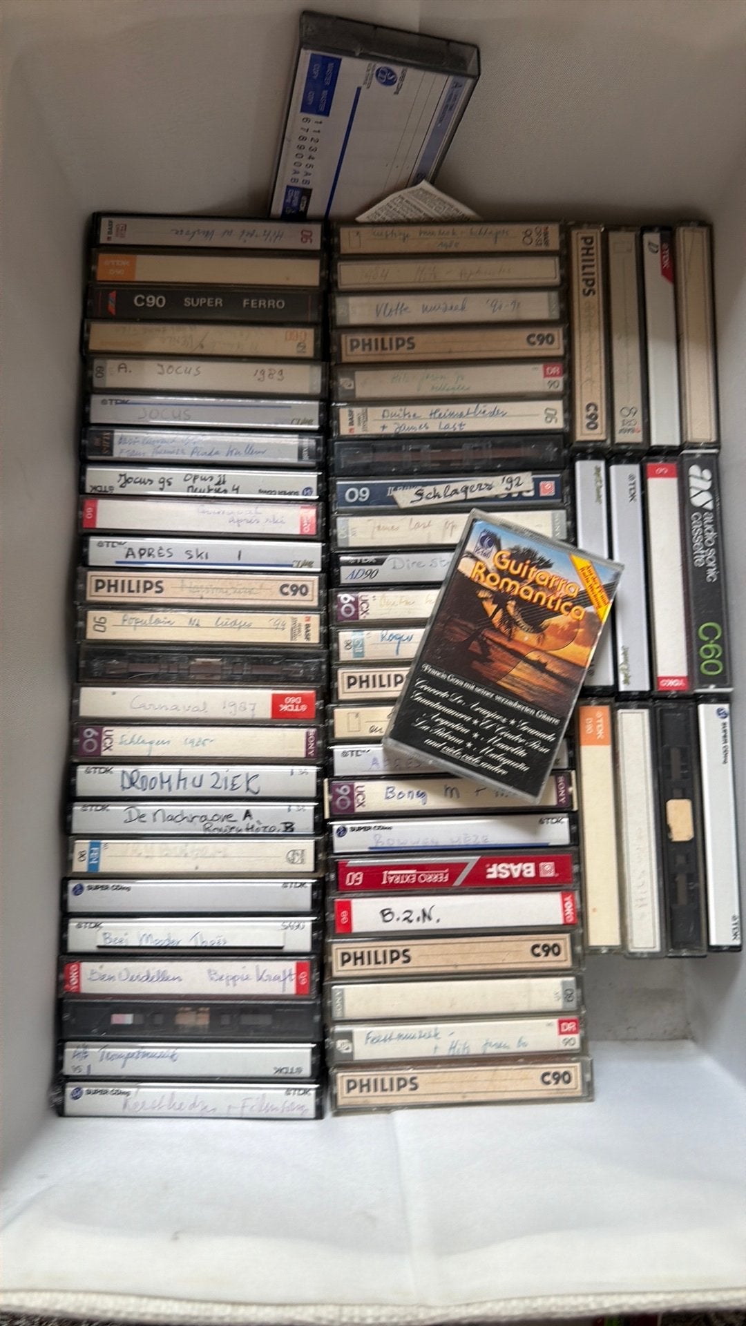 Van woningontruiming : verzameling banden en cassettes, Ophalen, Gebruikt, Overige genres, 2 t/m 25 bandjes