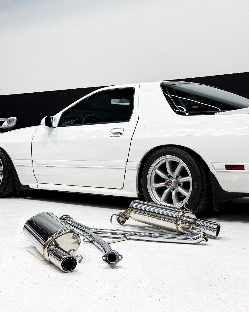 Racing Beat Power Pulse catback uitlaatsysteem - Rx7 Rx-7 FC, Ophalen of Verzenden
