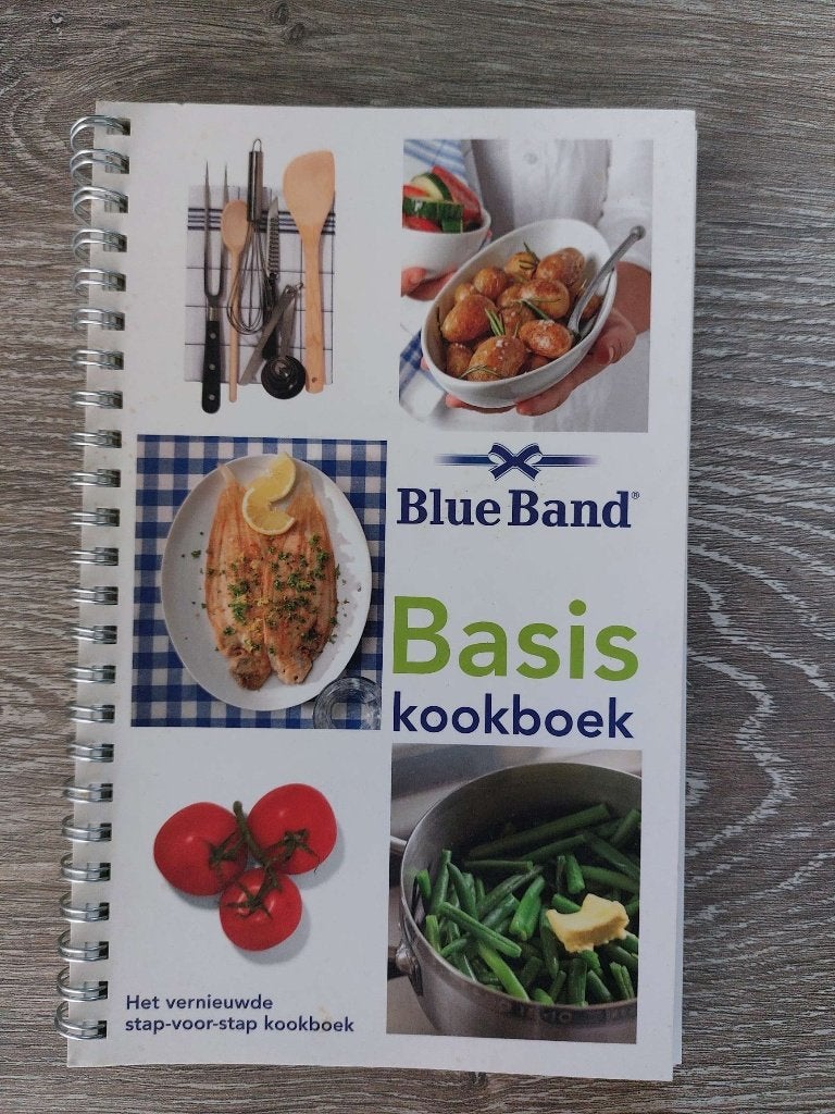 Blue Band Basiskookboek - Vernieuwde stap-voor-stap kookboek, Gezond koken, Zo goed als nieuw, Blue Band, Tapas, Hapjes en Dim Sum